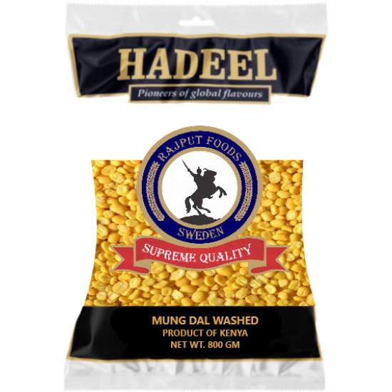 HADEEL DAL MUNG WASHED 800 gm