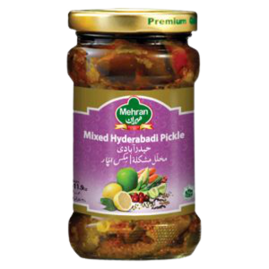 MEHRAN PICKLE MIXED HYDERABADI 12x340 GM