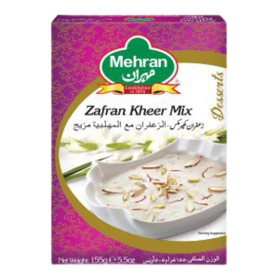 MEHRAN KHEER MIX SAFFRON 6x155 GM