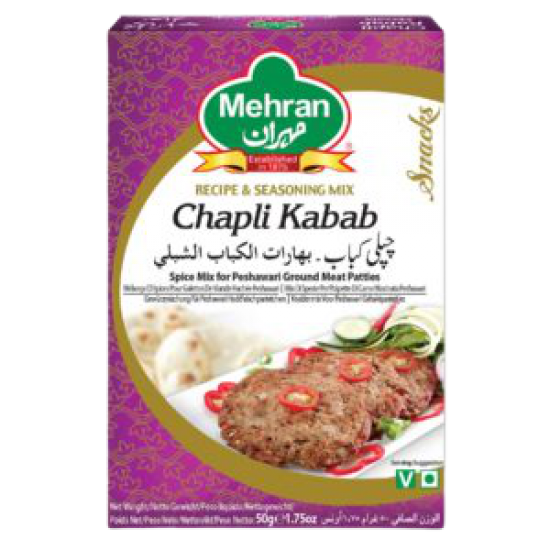 MEHRAN CHAPLI KEBAB MASALA 6x100 GM