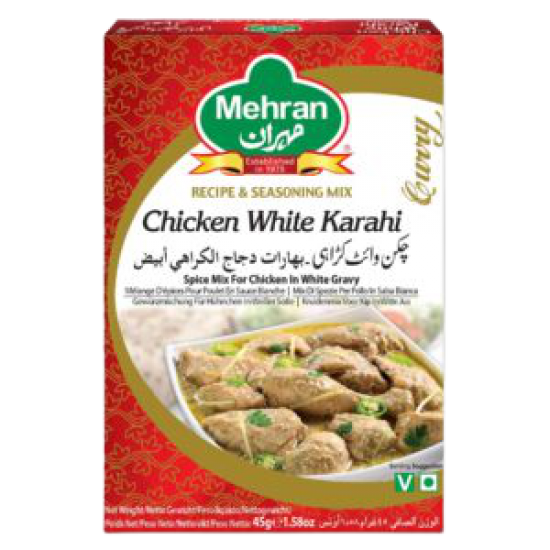 MEHRAN CHICKEN WHITE KARAHI MASALA 6x100 GM