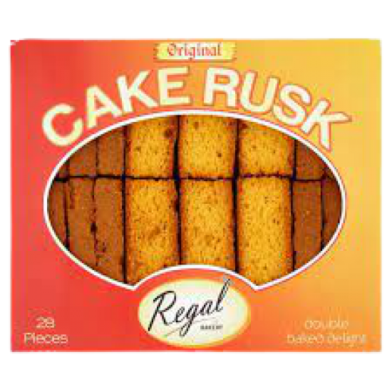 REGAL CAKE RUSK ORIGINAL 13X28 PCS