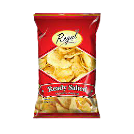 REGAL POTATO CHIPS SALTED 8X300 GM